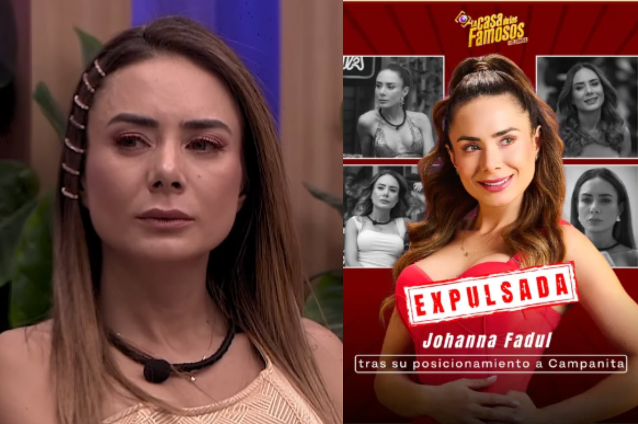 Expulsan a Johanna Fadul de 'La casa de los famosos 3' por polémico comentario racista - El País