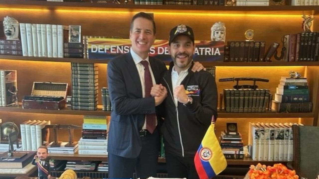 Bernie Moreno y Abelardo de la Espriella.