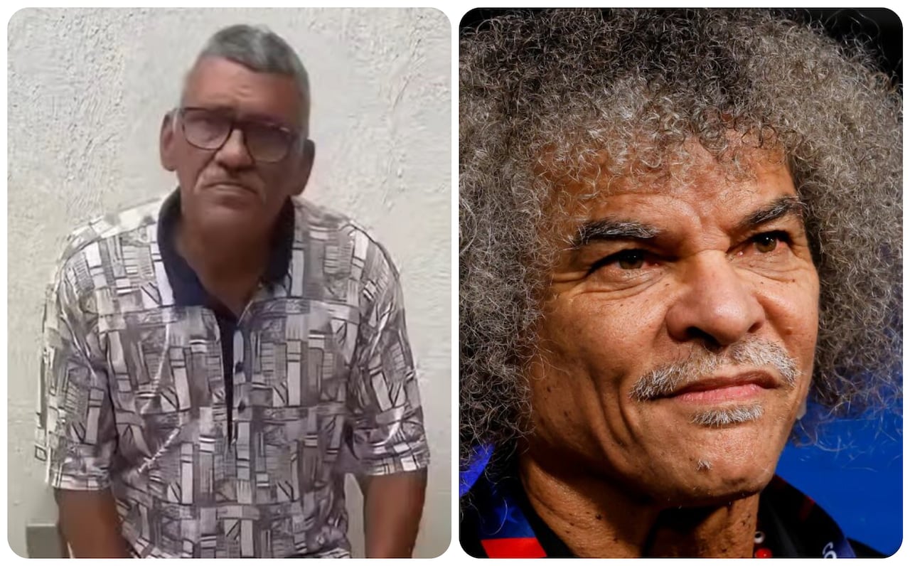 Carlos 'El Pibe' Valderrama desmiente acusaciones sobre presunto desalojo en Santa Marta realizadas por Ricaurte Redondo Guarnizo.