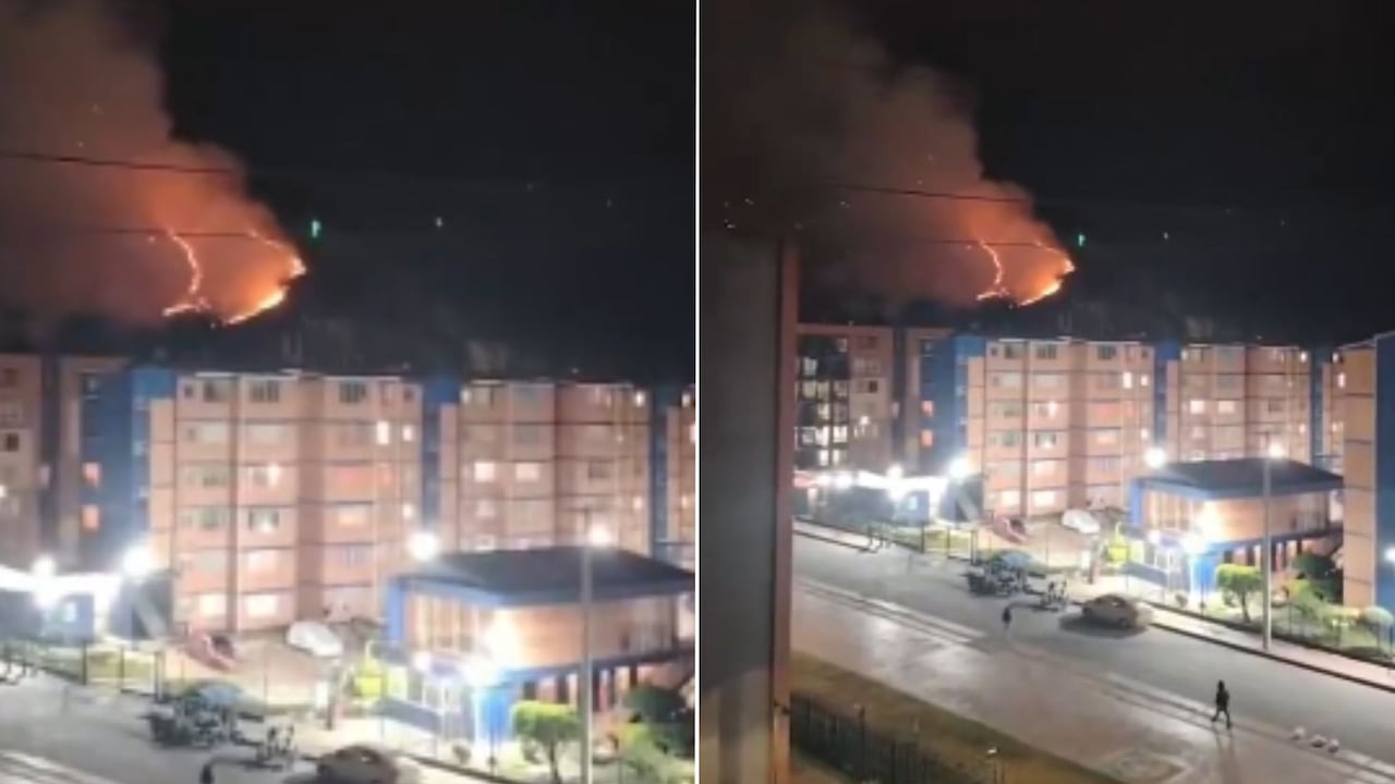 Incendio en Soacha