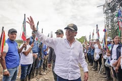 El presidente Gustavo Petro llegó a Tumaco para realizar el evento Erradicar para la Paz.