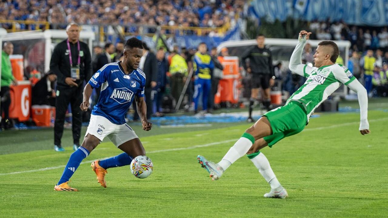 Millonarios y Nacional jugaron una final discreta en la Liga Betplay 2023-I.