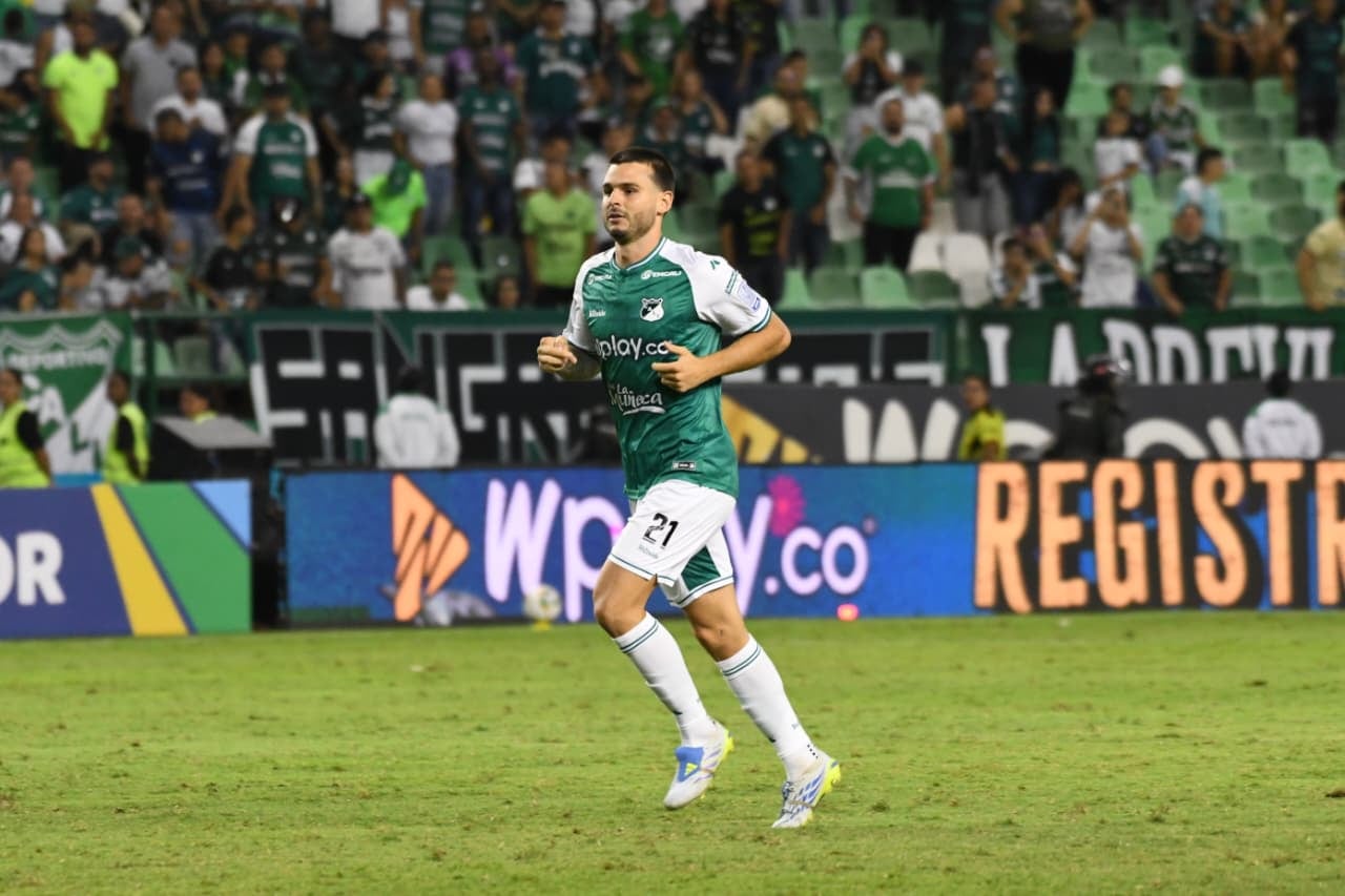 Nicolás Benedetti debutó con el Deportivo Cali en el triunfo contra Jaguares.