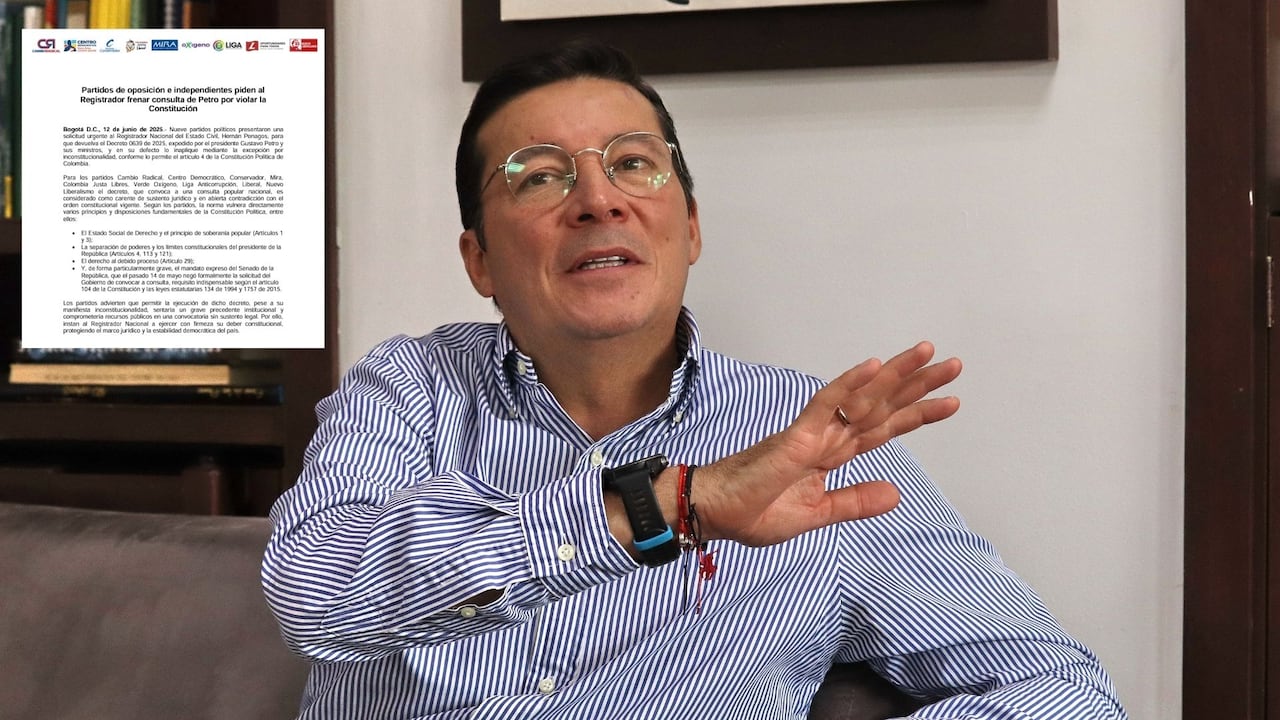 El registrador Hernán Penagos recibió carta en donde le advierten en no convocar a las urnas la consulta popular.