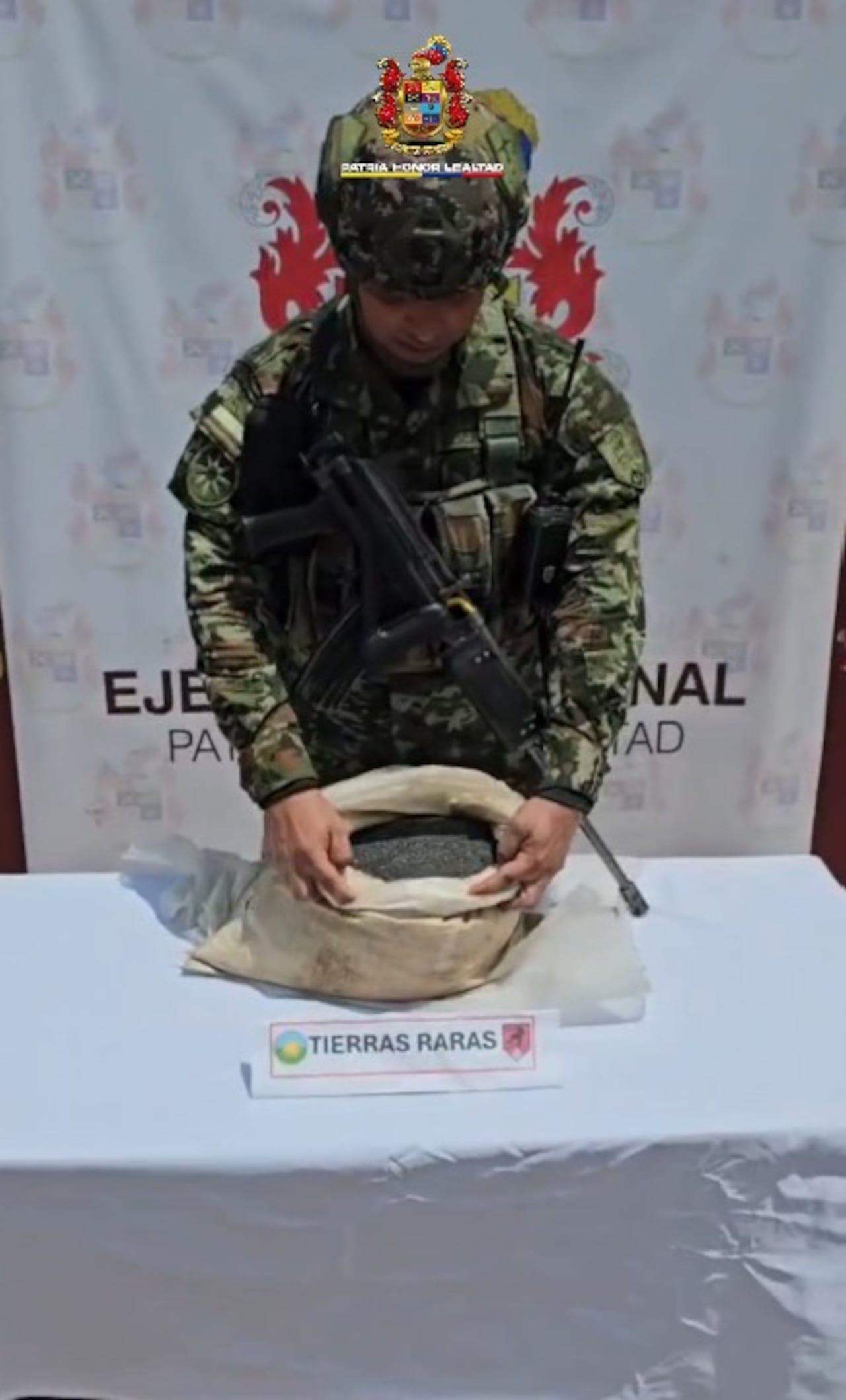 La incautación de diez toneladas de coltán