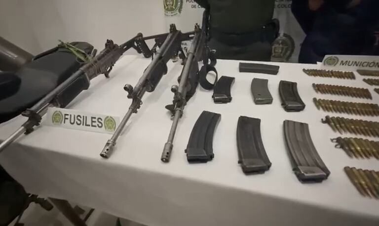 Con esta clase de operativos, la fuerza pública busca contrarrestar a los grupos armados al margen de la ley que delinquen al sur de Colombia.