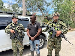Alias ‘Morcilla’ fue capturado en el municipio de Suárez durante un operativo conjunto entre el Ejército Nacional, la Fuerza Aérea y la Policía.