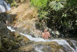 Cascadas de diferentes tamaños son de los atractivos de San Vicente, en Jamundí.