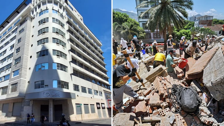 Hotel Aristi Cali no se desplomó. No caiga en noticias falsas.
