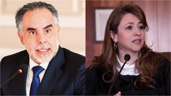 Armando Benedetti y Cristina Lombana.