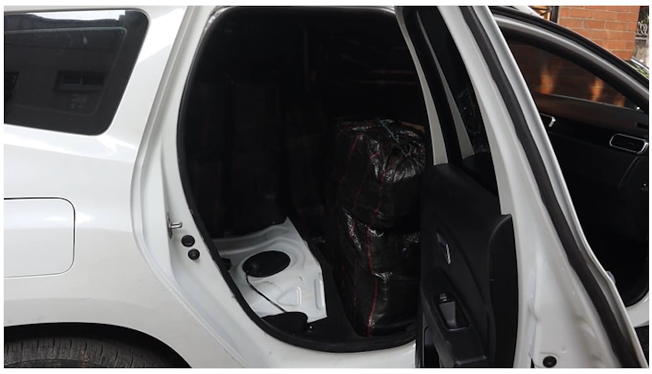 Marihuana camuflada en falsa “Misión Médica”.