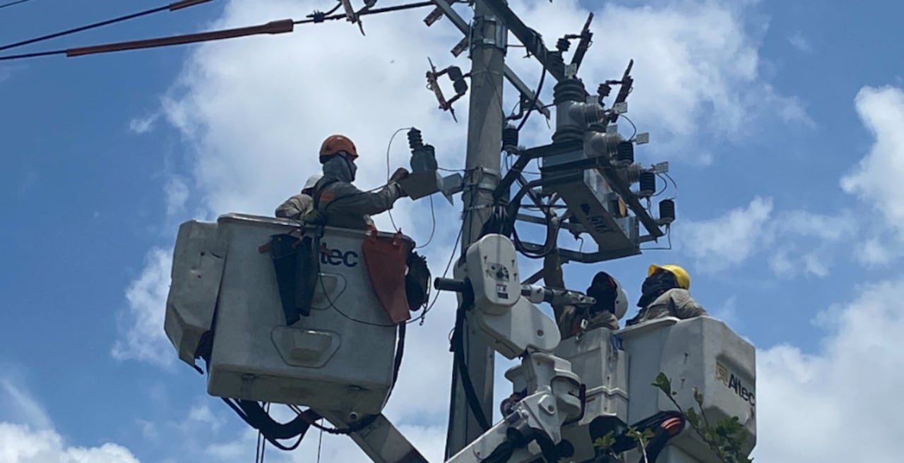 Trabajos de acueducto y energía Emcali