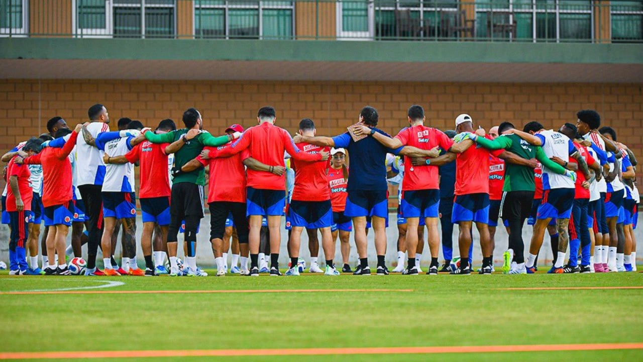 Plantel completo de Selección Colombia en medio de la fecha Fifa de marzo
