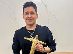 Jorge Celedón, ganador de los Premios Cristo Rey.