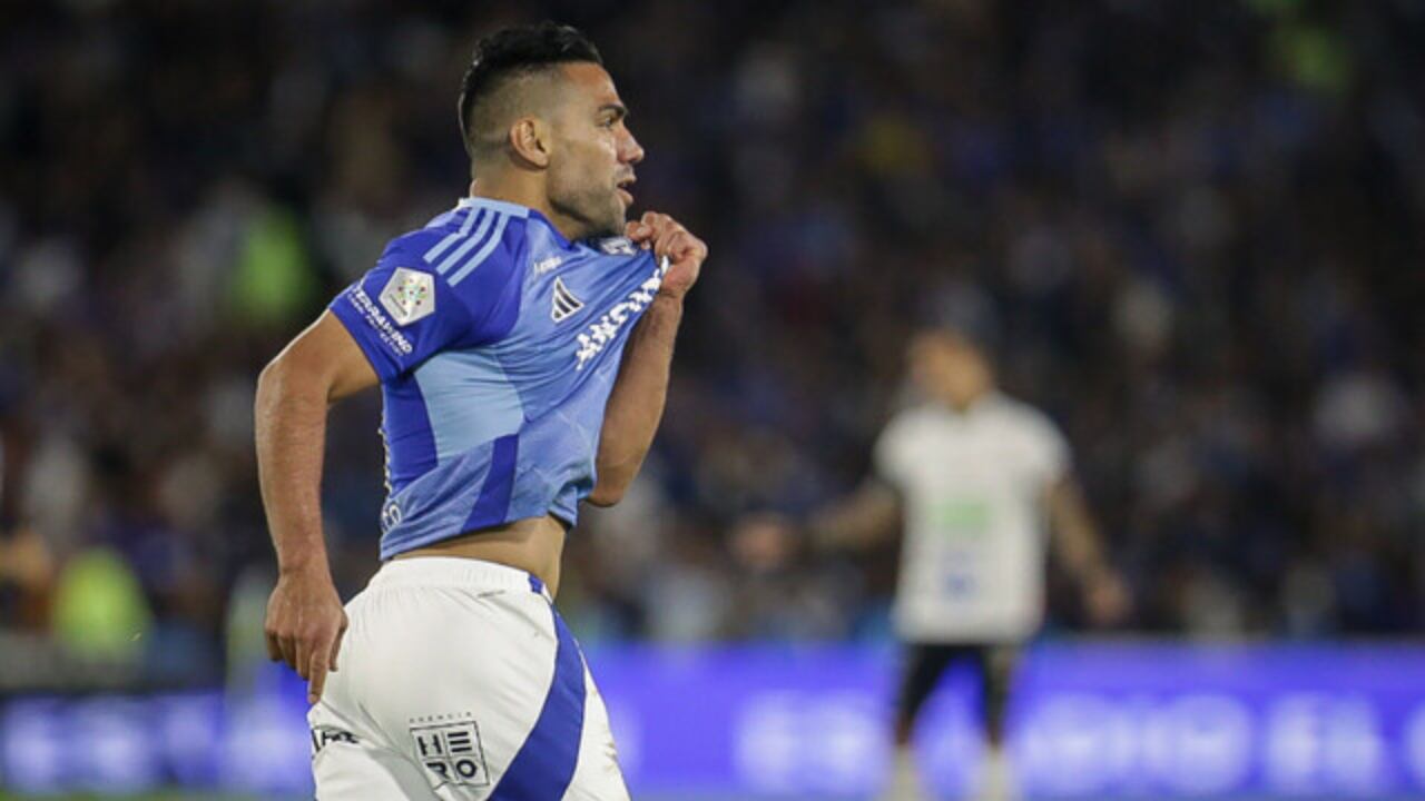 Falcao García, capitán de Millonarios.