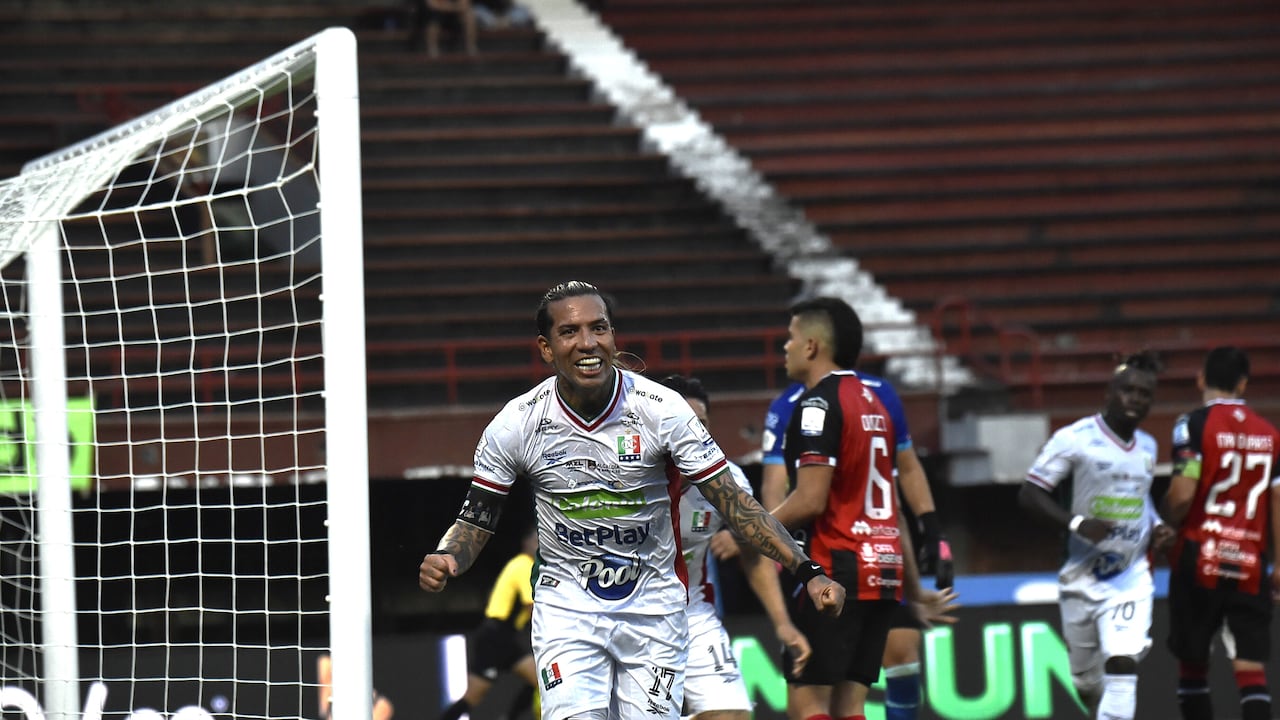Dayro Moreno marcó dos goles con Once Caldas en el inicio del primer semestre de la Liga Colombiana 2026.