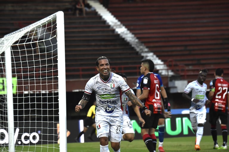 Dayro Moreno marcó dos goles con Once Caldas en el inicio del primer semestre de la Liga Colombiana 2026.