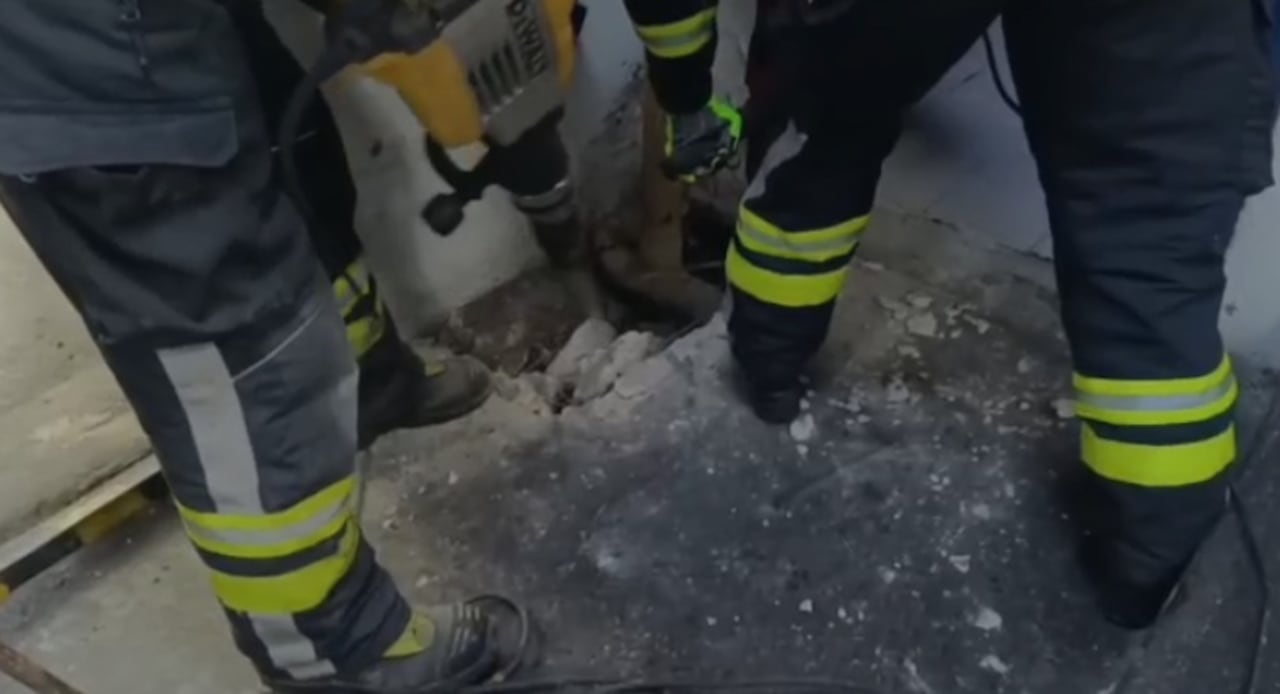 El procedimiento se adelantó en las últimas horas después de las bulliciosas celebraciones.