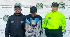 Jefry Andrés Murillo (centro), conocido con el alias de 'Jefry', fue requerido mediante orden judicial por los delitos de homicidio agravado.