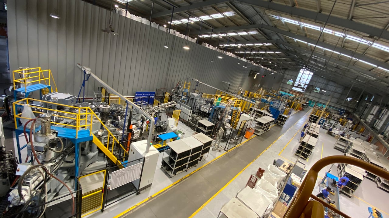 Planta de Plasticaucho en Yumbo, Valel del Cauca.