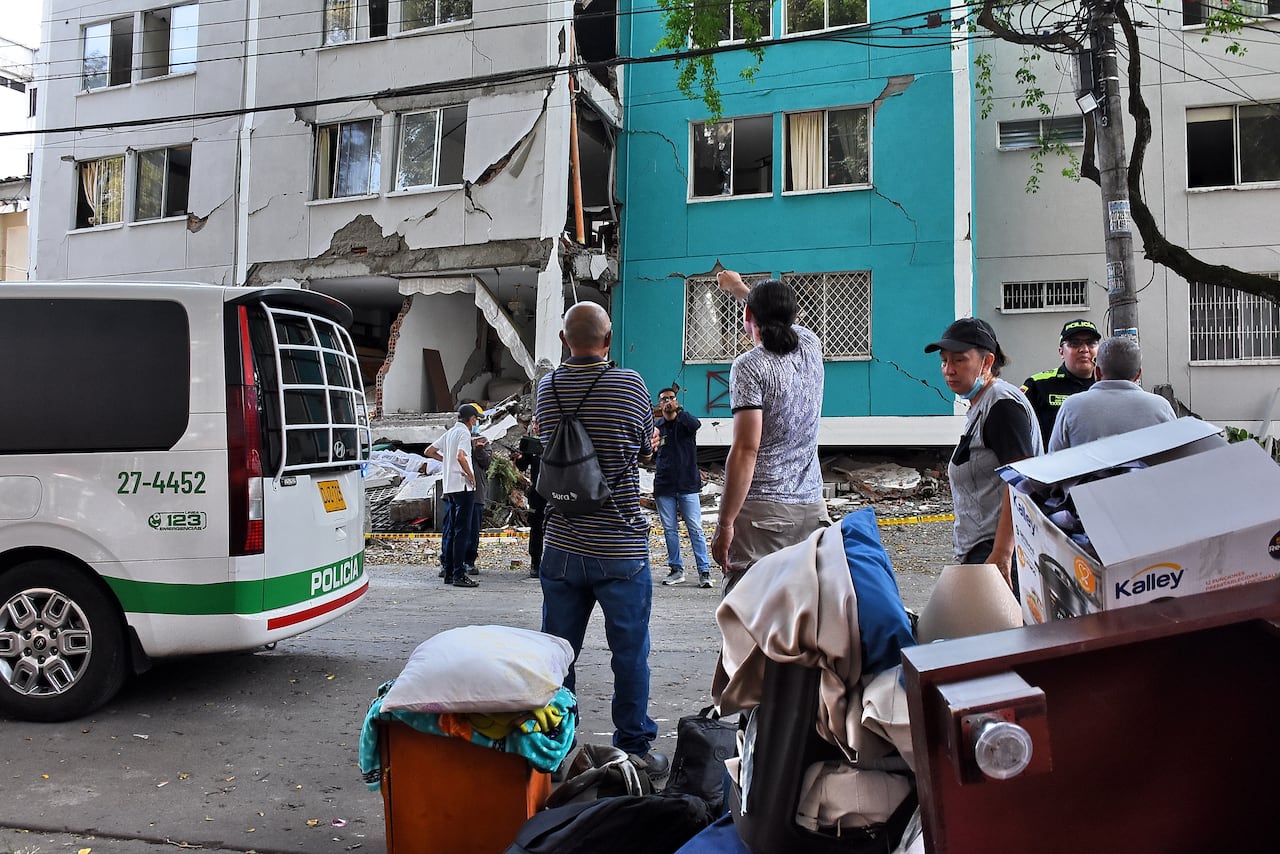 Tema de Domingo No Usar, Damnificados Edificio María Laureles y Cuarto de Legua.