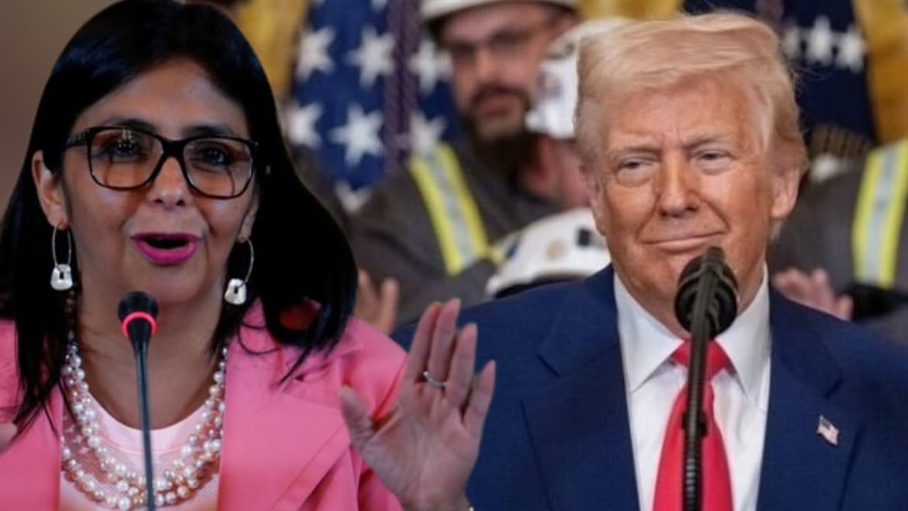 Trump y Delcy Rodríguez ya se reúnen en Nueva York.