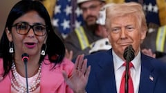 Trump y Delcy Rodríguez ya se reúnen en Nueva York.