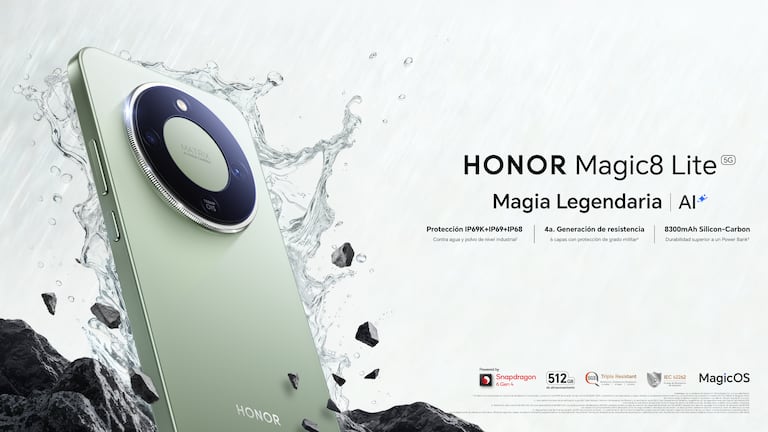 Llega a Colombia el HONOR Magic8 Lite