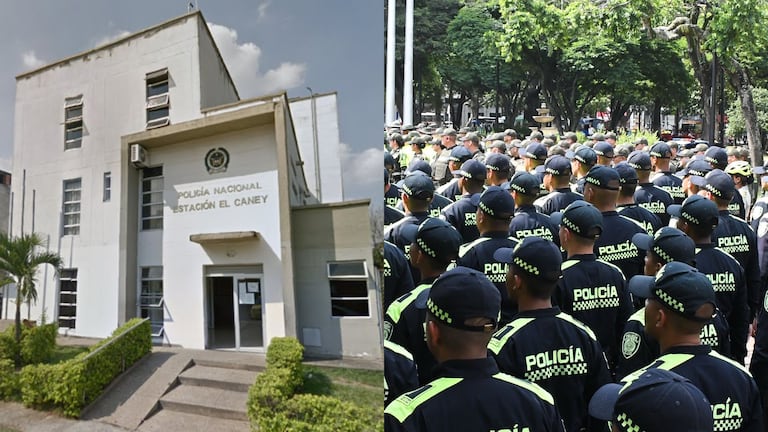 Las amenazas estarían dirigidas a uniformados específicos de la Estación de Policía El Caney, en el sur de Cali.