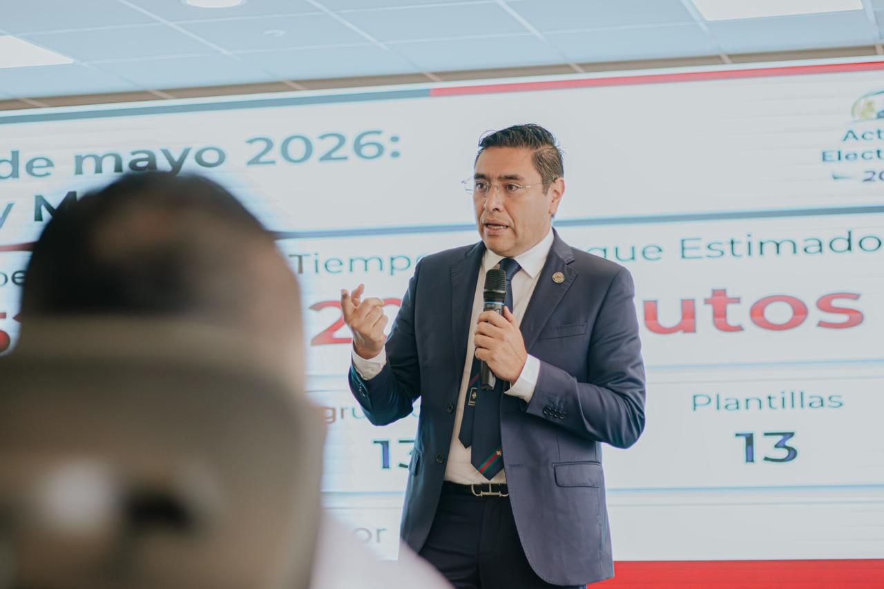 Delegados de campañas y entes de control participaron en el simulacro nacional liderado por el Consejo Nacional Electoral para verificar la plataforma electoral.