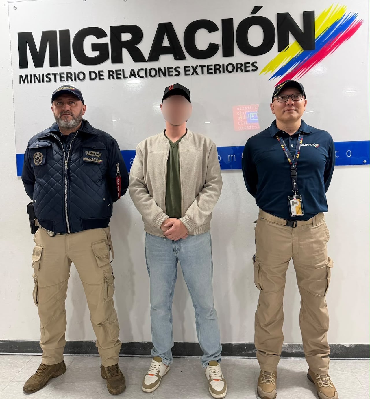 Deportación del ciudadano ruso Sergei Vagin.