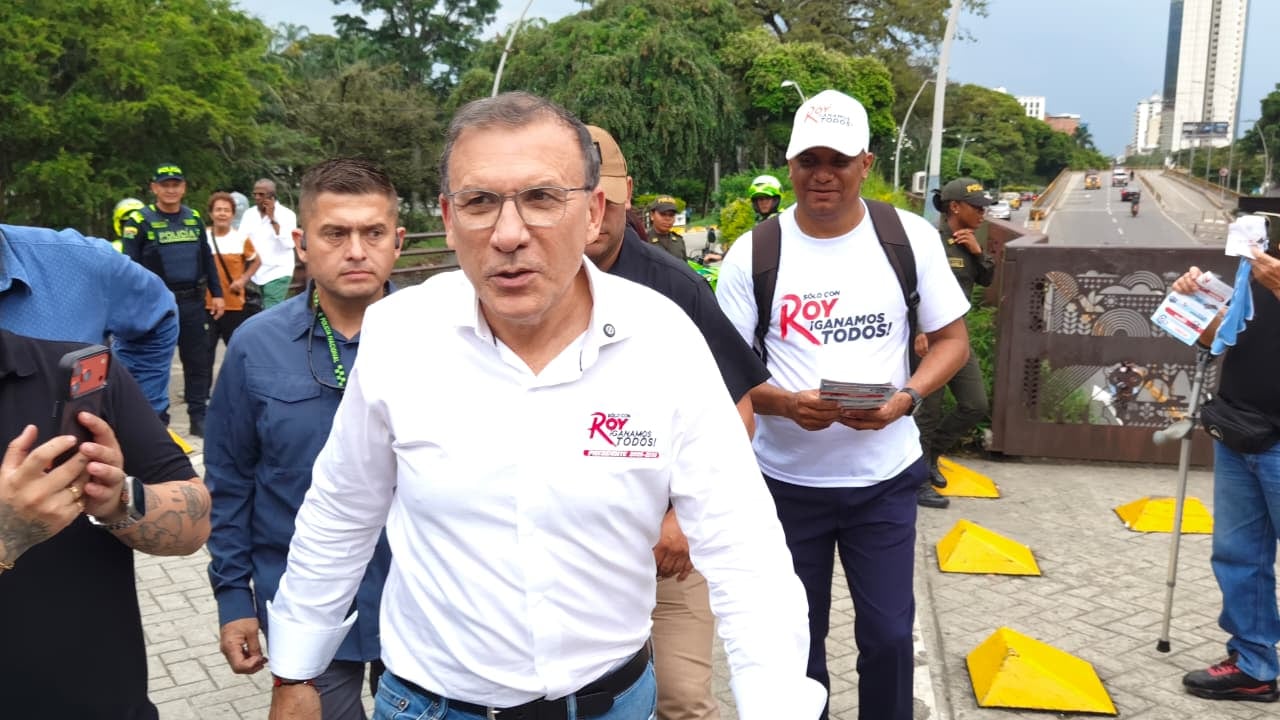 Roy Barreras en Cali, 31 de enero de 2026.