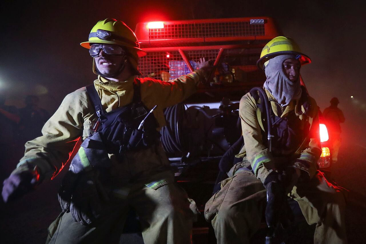 Incendios forestales en Córdoba, Argentina.