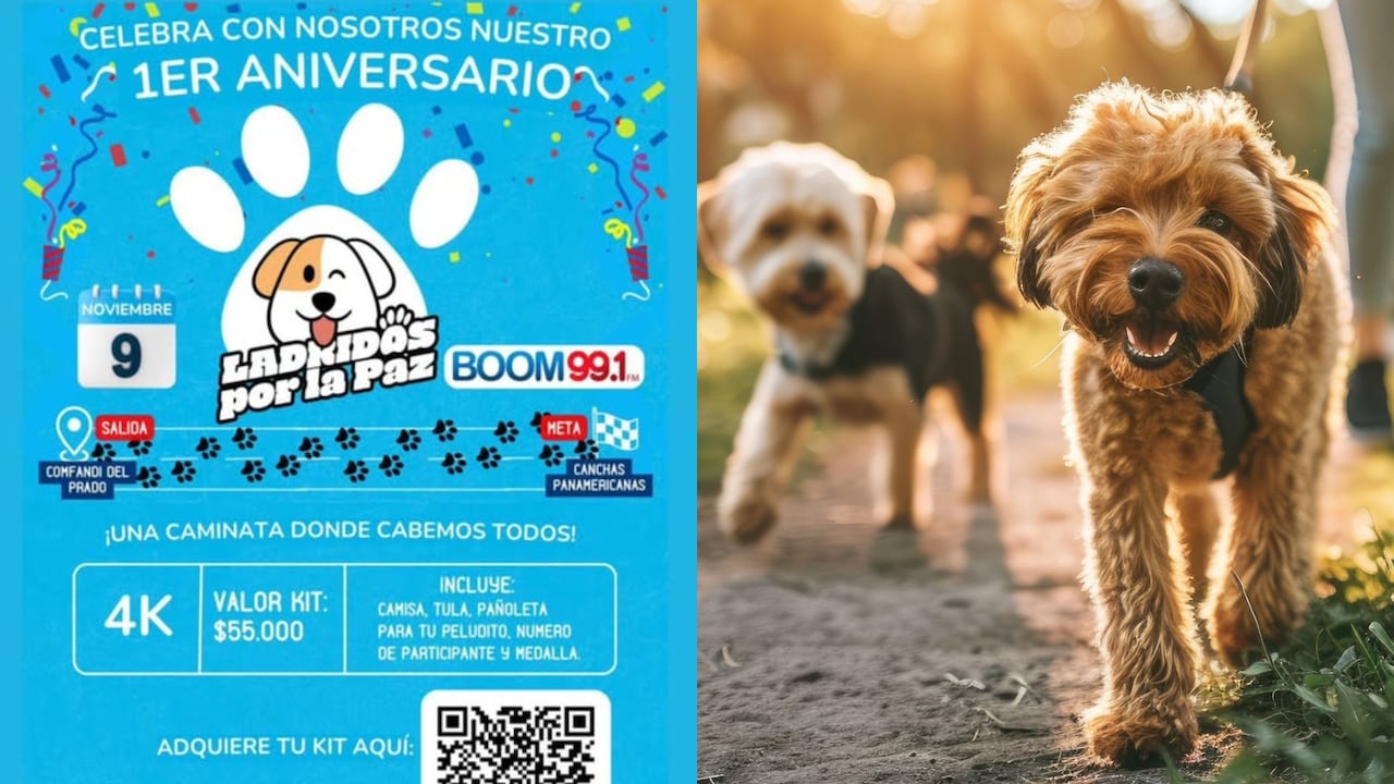 ¡El Cumpleaños de Boom 99.1 FM se Vive en 4 Patas!.