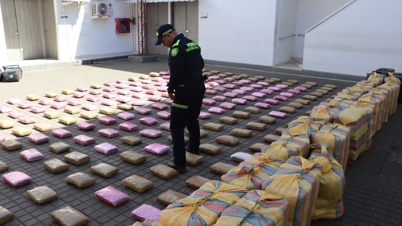 Cargamento de marihuana incautado