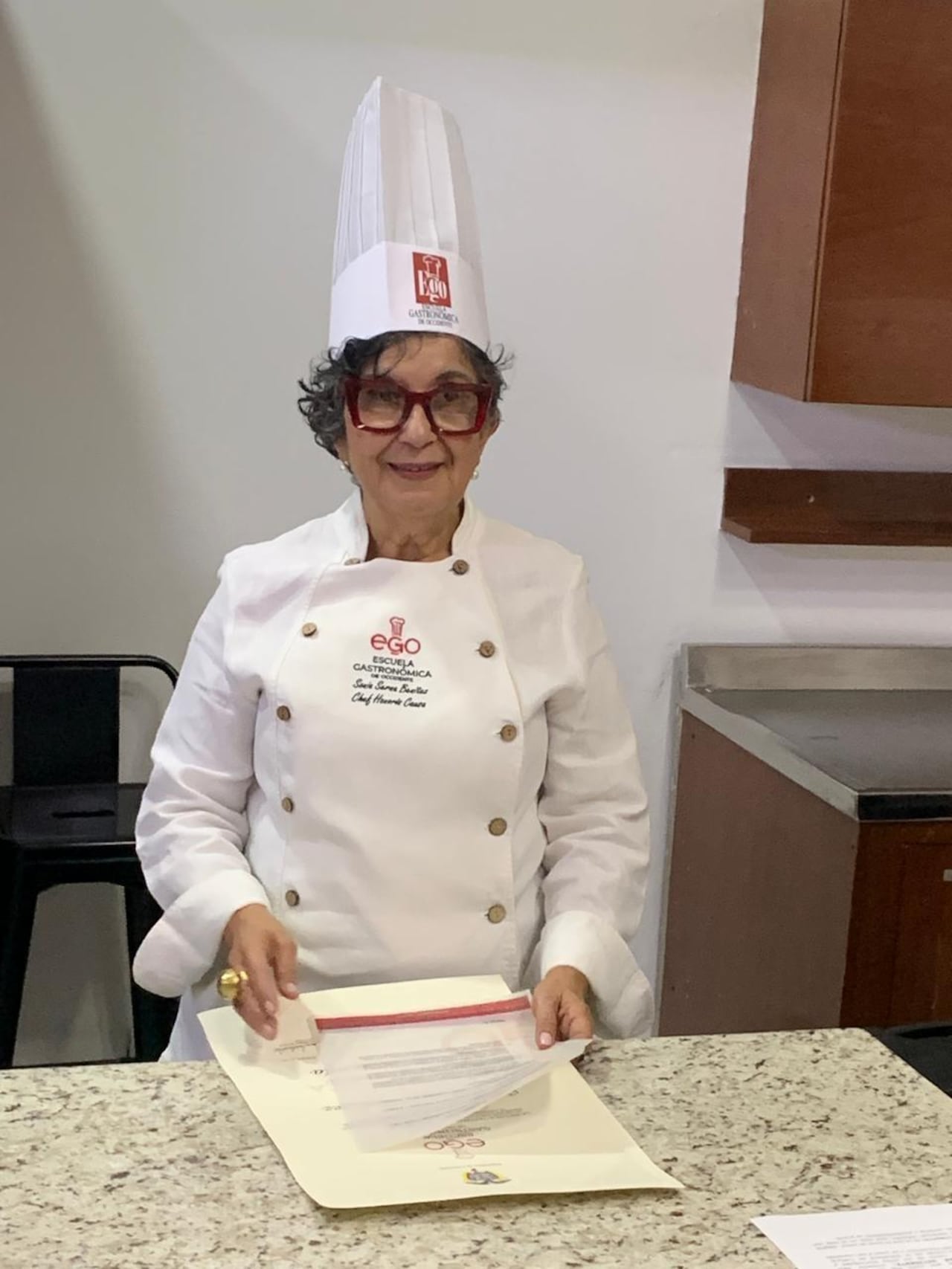 Sonia Serna, gestora cultural y chef.