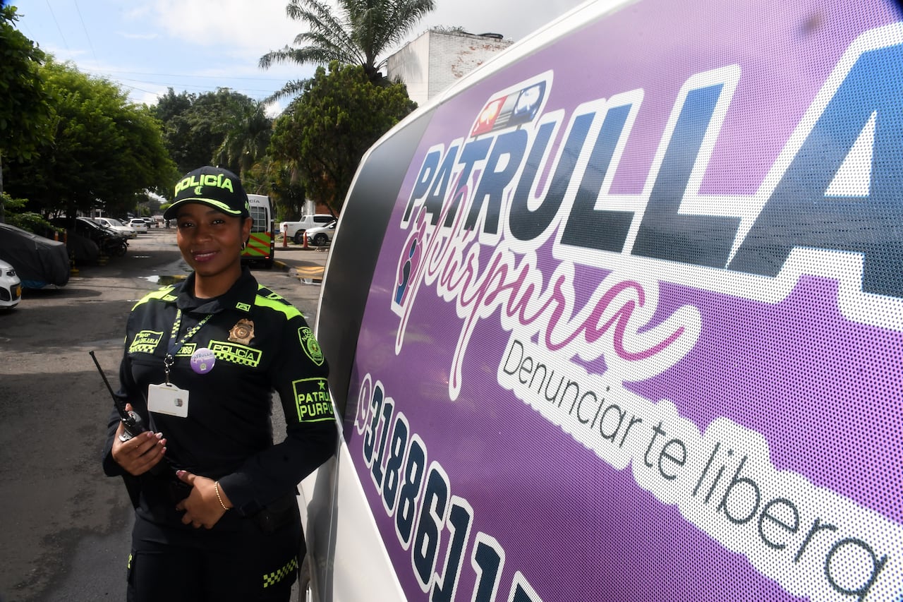 Domingo: Especial Día de la Mujer. Mayor Martha Orejuela, Patrulla Púrpura, Policía.