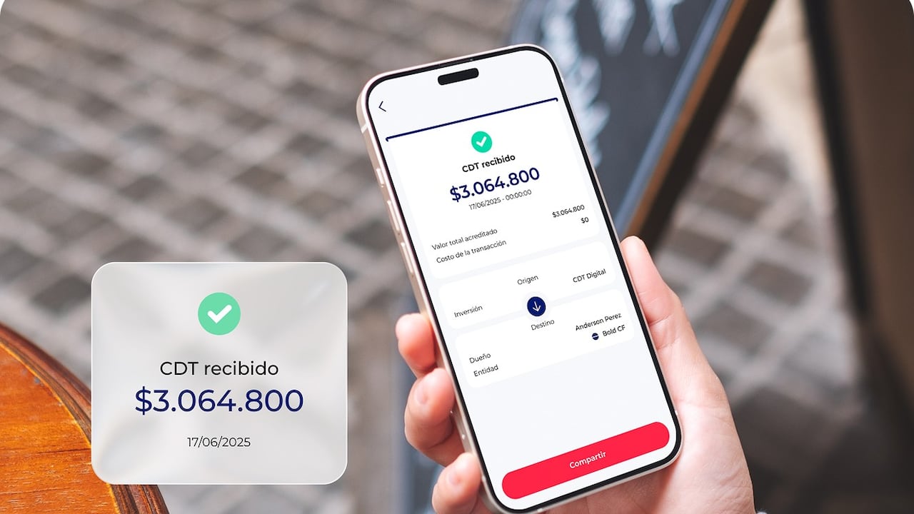 Así puede abrir el CDT virtual de Bold.