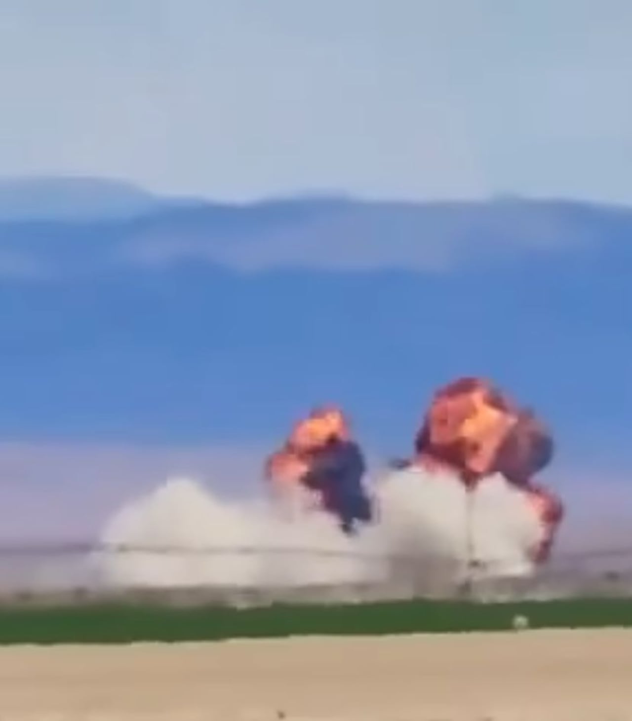 Choque de dos aviones EA-18G en Idaho obligó a cerrar base aérea militar en EE. UU.