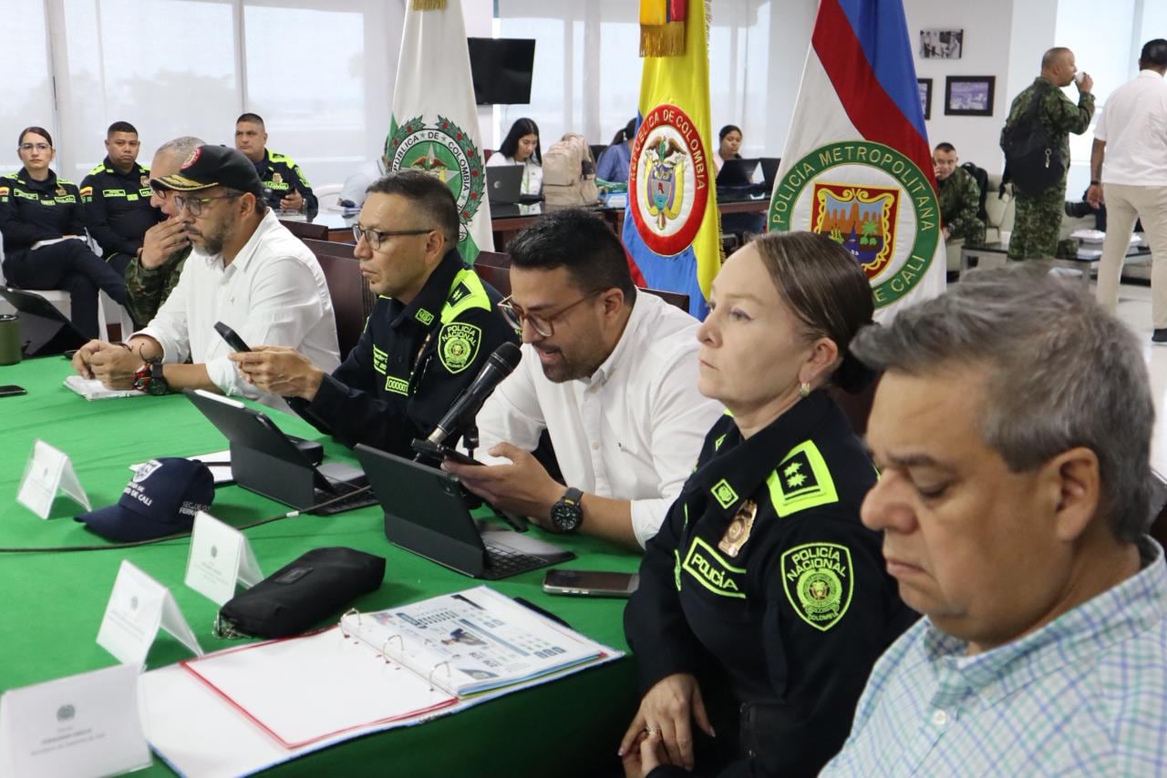 Autoridades instalaron el Puesto de Mando Unificado (PMU) desde donde se monitorea el desarrollo de la jornada electoral en Cali y el Valle del Cauca.