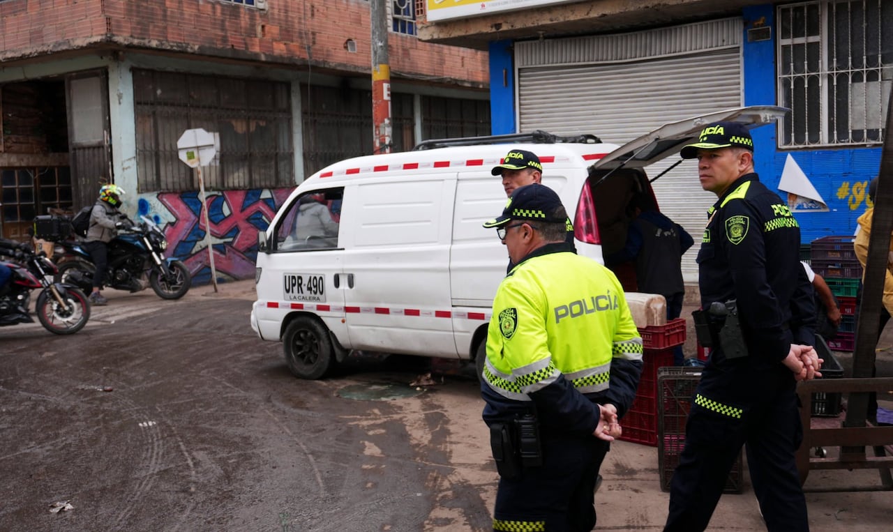 Operativo en el sur de Bogotá