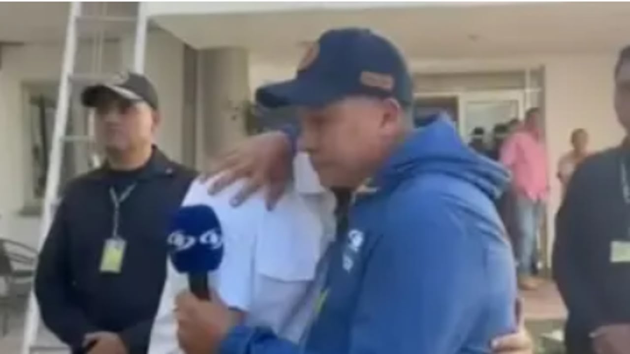 Abrazo entre periodista de Noticias de Caracol y Alcalde de Pereira se hizo viral.