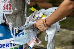 Desmonte de la publicidad política en Cali