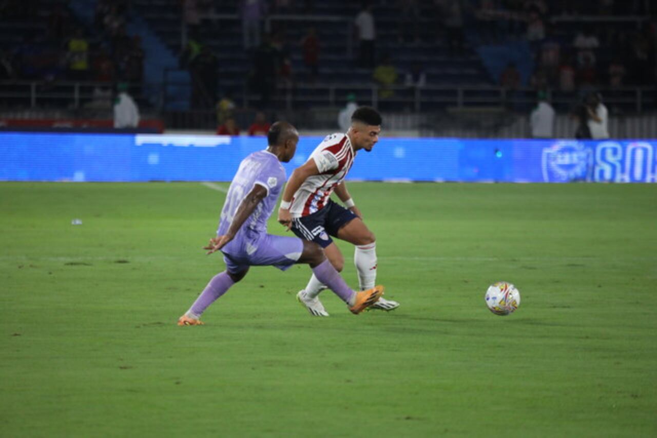 Imagen del partido entre Junior y Tolima por la fecha 14 de la Liga BetPlay 2023-ll