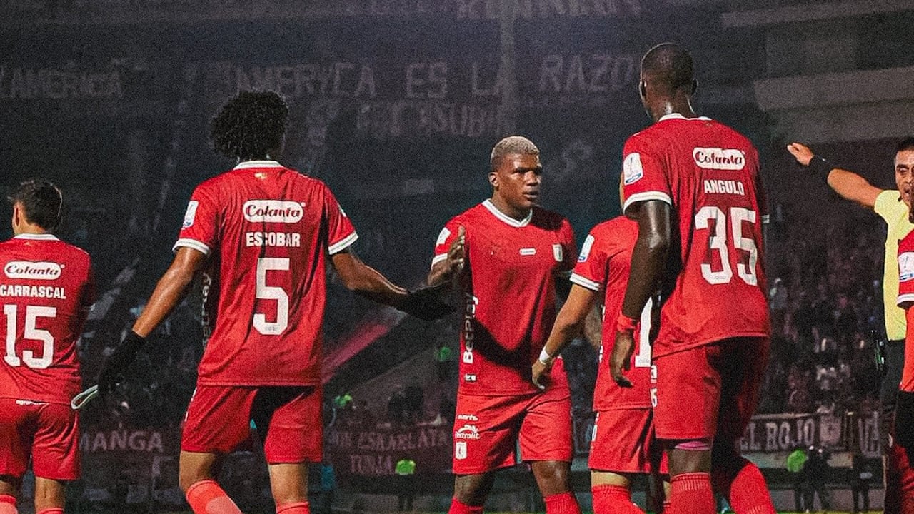 Chicó vs. América en Tunja.