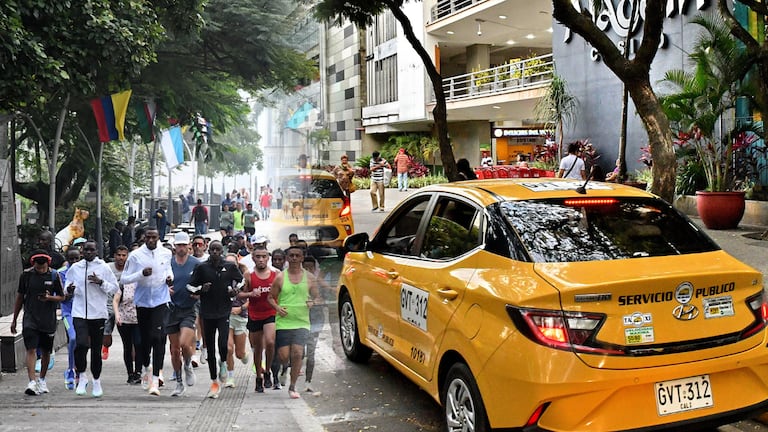 Estos son los lugares de la ciudad donde se podrán abordar los taxis durante la Maratón de Cali.