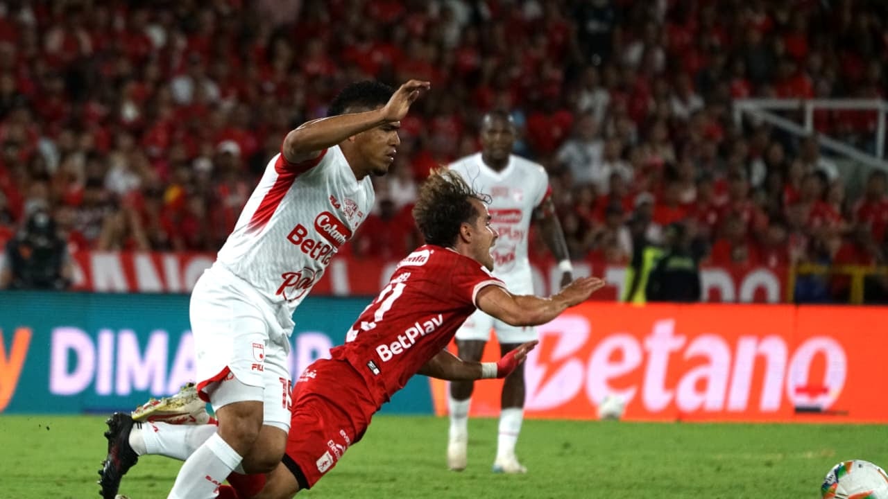 América de Cali vs, Santa Fe, cuartos de final de la Liga Betplay