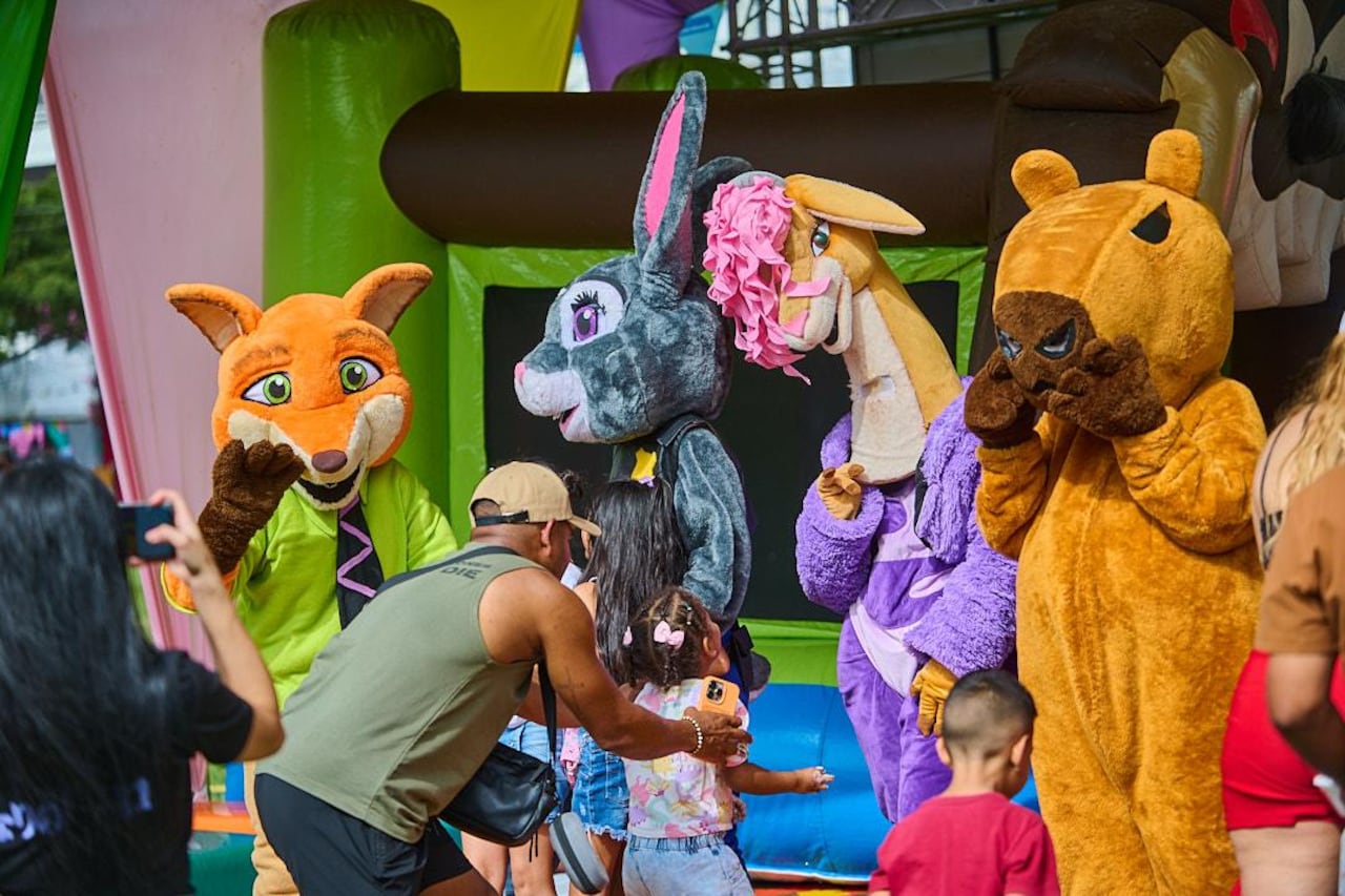 Palmira celebró el Mes de la Niñez con jornada lúdica que reunió a más de seis mil menores