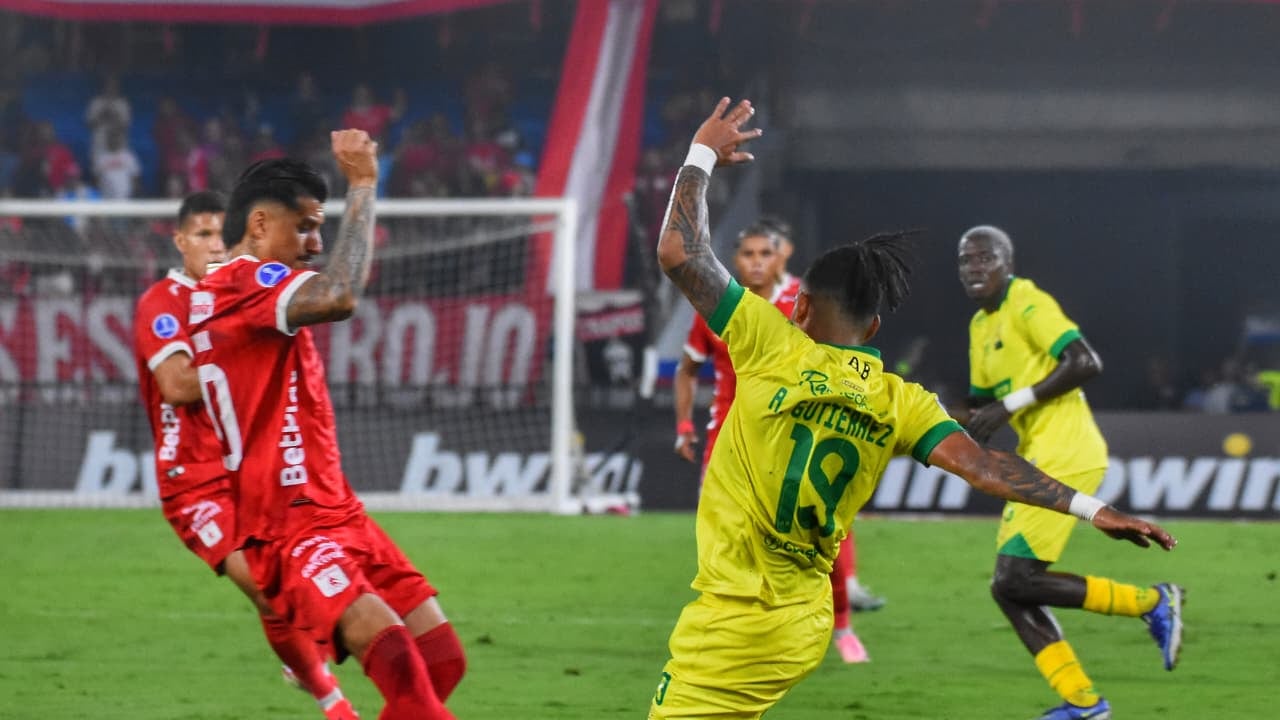 Así se vivió el duelo de los playoffs de la Copa Sudamericana 2026 entre América de Cali y Atlético Bucaramanga.