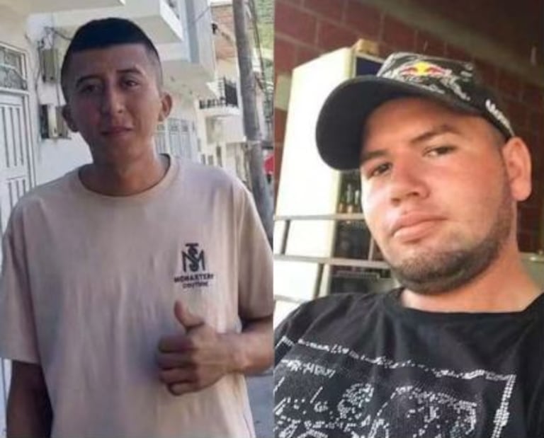 Ricardo Adolfo Realpe Alarcón, de 27 años y Leider Enrique Bolaños Ojeda, de 25 años, son las víctimas del doble homicidio registrado en la zona rural del municipio de Argelia, Cauca.